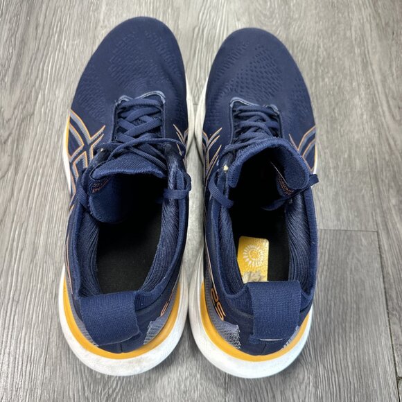 Asics Gel Nimbus 25 Navy Blue Running Shoes 1011B547 Mens Size 11 main image 4
